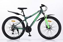 Велосипед 26" STANT MD610 16",21 ск, зеленый АЛЮМИНИЙ