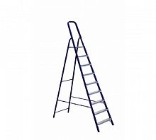 Стремянка метал Алюмет М8409 9 ступ., 187 см, 9,3 кг