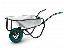 Тачка KRAFTOOL MAXDrive- 1-колесо 110л/260кг,толщ. 0,9мм,колесо полиуретановое 39862