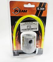 Головка триммерная Inkam DL 202M (Паук,универсальная метал.ребристый, торцевая фиксация)