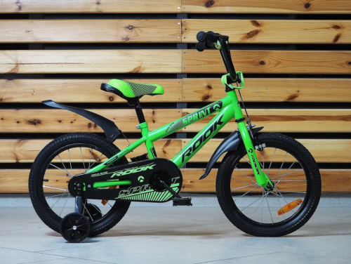 Велосипед 18" ROOK  Sprint, цвет зеленый KSS180GN