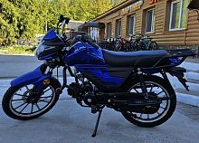 Мопед ALPHA V125cc 125см3 (эл.стартер,дисковый тормоз.) синий