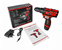 Дрель акк. BRAIT BCD12P (12В Li-ion;1акк.2,0Ач, 2ск, 25Нм,коробка)