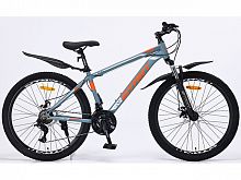Велосипед 26" STANT MD505 16", 21 ск, серый/оранжевый