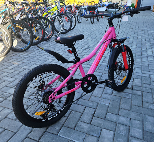 Велосипед 20" STANT MD200 10",6 ск, розовый фото 2 Велосипед 20" STANT MD200 10",6 ск, розовый фото 2