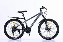 Велосипед 24" STANT MD4500 12", 21 ск, серый, АЛЮМИНИЙ