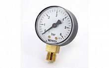 Манометр BRAIT G1/4"R (радиальный) сталь, диамерт 50мм, 8бар