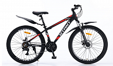 Велосипед 26" STANT MD605 14",21 ск,черный/красный АЛЮМИНИЙ