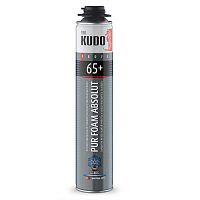Монтажная пена профессиональная 1000мл KUDO PROFF 65+ (930гр) от 0*С до +35*С,всесезонная