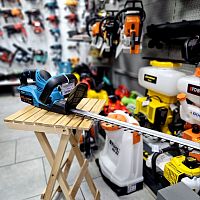 Кусторез аккумуляторный MUKINS NL-3565 ( 21V/2 Ач шт, 55см)