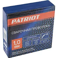Проволока омедненная 1.0мм, 5кг PATRIOT (358082)