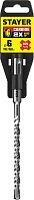 Бур 6 x 160 мм, SDS-plus, STAYER  Professional (2930-160-06)