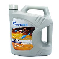 Масло моторное всесезонное Gazpromneft Super 10W-40, 4л
