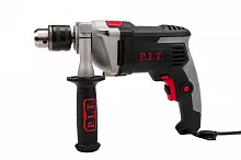 Дрель сетевая ударная P.I.T PSB13-С8 (950Вт, ЗВП-13мм, рег.оборотов,мет. корпус редуктора)