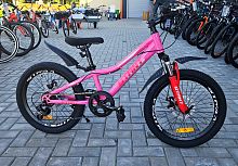 Велосипед 20" STANT MD200 10",6 ск, розовый