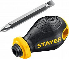 Отвертка переставная STAYER MaxFix PH2/SL6 32мм 2511_z02
