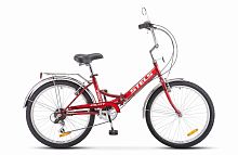 Велосипед 24" Стелс пилот 750 ( 6ск. скл. рост 16") красный