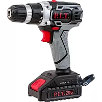 Дрель акк. Р.I.Т PSR18-D3,(20В,2 ак,1.5А/ч,2 скор,крутящий 30Hm,кейс)