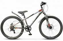 Велосипед 24" STELS Turbo 400 24MD (12", Серый/Красный)