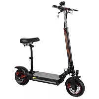 Электросамокат Kugoo Max Speed 11А/ч,600Вт. чёрный, с сидением