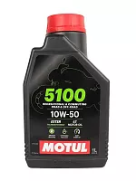 Масло моторное 1л. MOTUL 5100 10W-50 синтетическое 