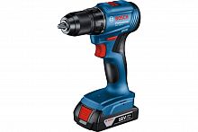 Дрель акк. BOSCH GSR 185-LI,2А/ч,50Hm,2 акк,безщёточн.двиг, металический патрон,кейс
