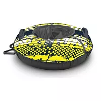 Санки-ватрушки (тюбинг) принтованный ТБ2К-70/32 "Nika sport" лимонный