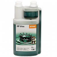 Масло моторное 2-х тактное STIHL HP Ulltra 1.0 л (с дозатором) 07813198061