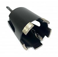 Коронка алмазная по бетону 68мм, хвост SDS+, 5 сегментов, М16 1033-003
