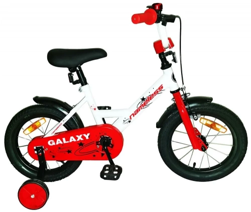 Велосипед 16" Nameless GALAXY, белый/красный Велосипед 16" Nameless GALAXY, белый/красный