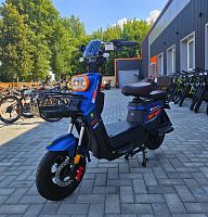 Электроскутер SKYWAY Tank M800  (48V.16Аh,800Вт,медный мотор) бесключевой доступ, цвет синий