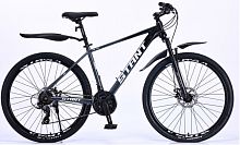 Велосипед 27,5" STANT MD770 18", 21 ск, черный/серый, АЛЮМИНИЙ