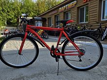 Велосипед 26" URMAN ECONOMIC BIKE-26 (19") Salter красный
