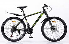 Велосипед 27,5" STANT MD7000 18", 21 ск,черный/зеленый
