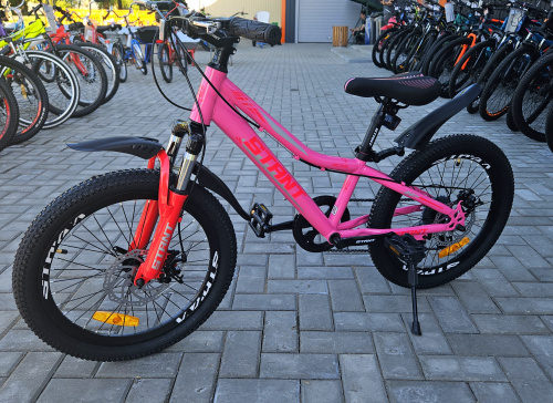 Велосипед 20" STANT MD200 10",6 ск, розовый фото 3 Велосипед 20" STANT MD200 10",6 ск, розовый фото 3