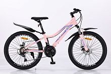 Велосипед 24" STANT MD400 12",21 ск,розовый