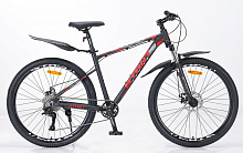 Велосипед 27,5" STANT MD780 18",9 ск,черный\красный АЛЮМИНИЙ