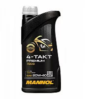 Масло моторное Mannol 20W-40 4-х тактн,синтетическое 1 л 7209