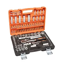 Набор инструментов предметов, MXT-108-SET 108 предметов, 1/2" и 1/4", MAXPILER