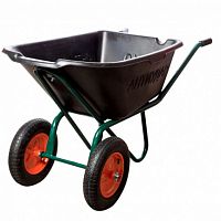 Тачка строительная двухколесная антиудар RedVerg RD-WB120/2