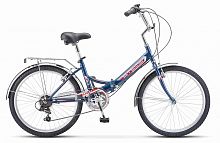 Велосипед 24" Стелс пилот 750 V (6 ск. скл. рост 14") синий