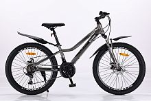 Велосипед 24" STANT MD400 12",21 ск,серый