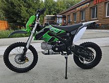 Мопед ПитБайк  VENTO KXD 17/14 (125см,кик-стартер, фара,цвет зелёный)