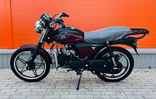 Мопед VENTO RIVA-II RX 49сс (125) (с дугами, без сигнализации, без кофра) (98кг) тёмно-Красно-чёрный