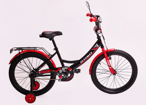 Велосипед 18" STANT Nortus, черный/красный Велосипед 18" STANT Nortus, черный/красный