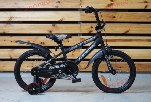 Велосипед 16" Rook Sprint, черный KSS160BK