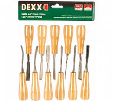 Стамески фигурные "МИНИ" STAYER  (DEXX) 11 предм. (1834-Н11)